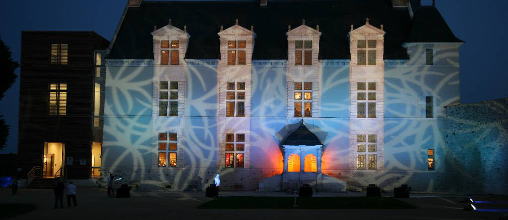 Jeux de lumières sur le château